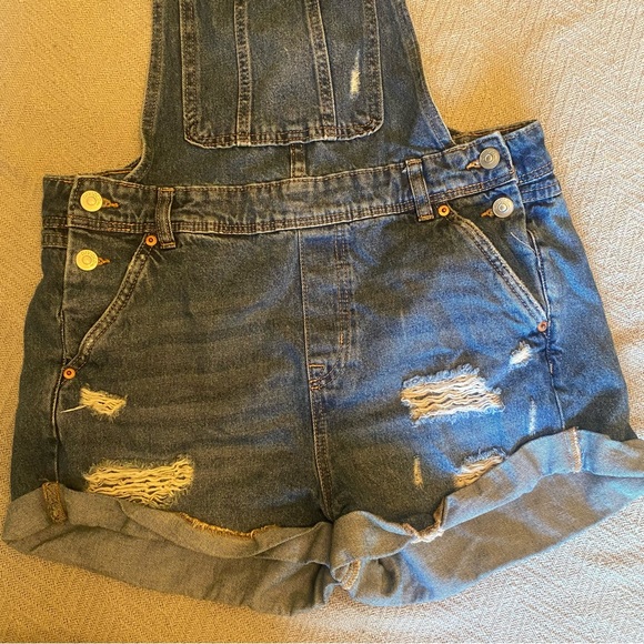 Medium wash Overalls - Picture 3 of 7